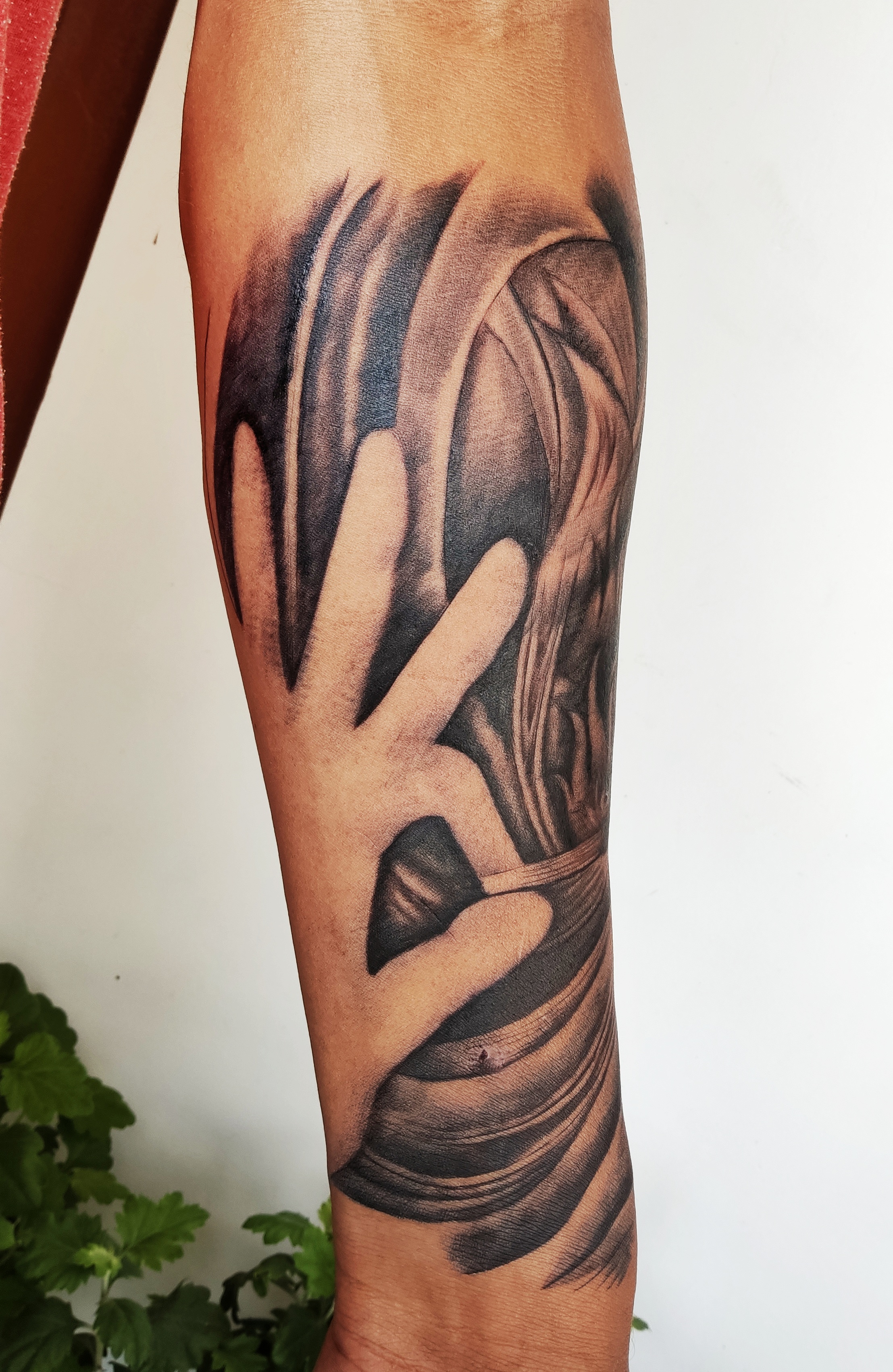 Tattoo artwork by Jeeva Samanera